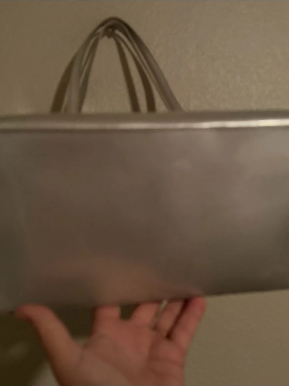 kate spade harmony Metallic Silver Perforated Leather Tote